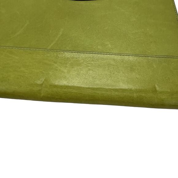 Coach Green Leather iPad Folio Case 10.5” Tablet Sleeve Preppy Minimalist - Picture 9 of 16